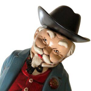 Ottos Tonic Decanter Vintage Gentleman Colonel Sanders Hand Painted by Stella